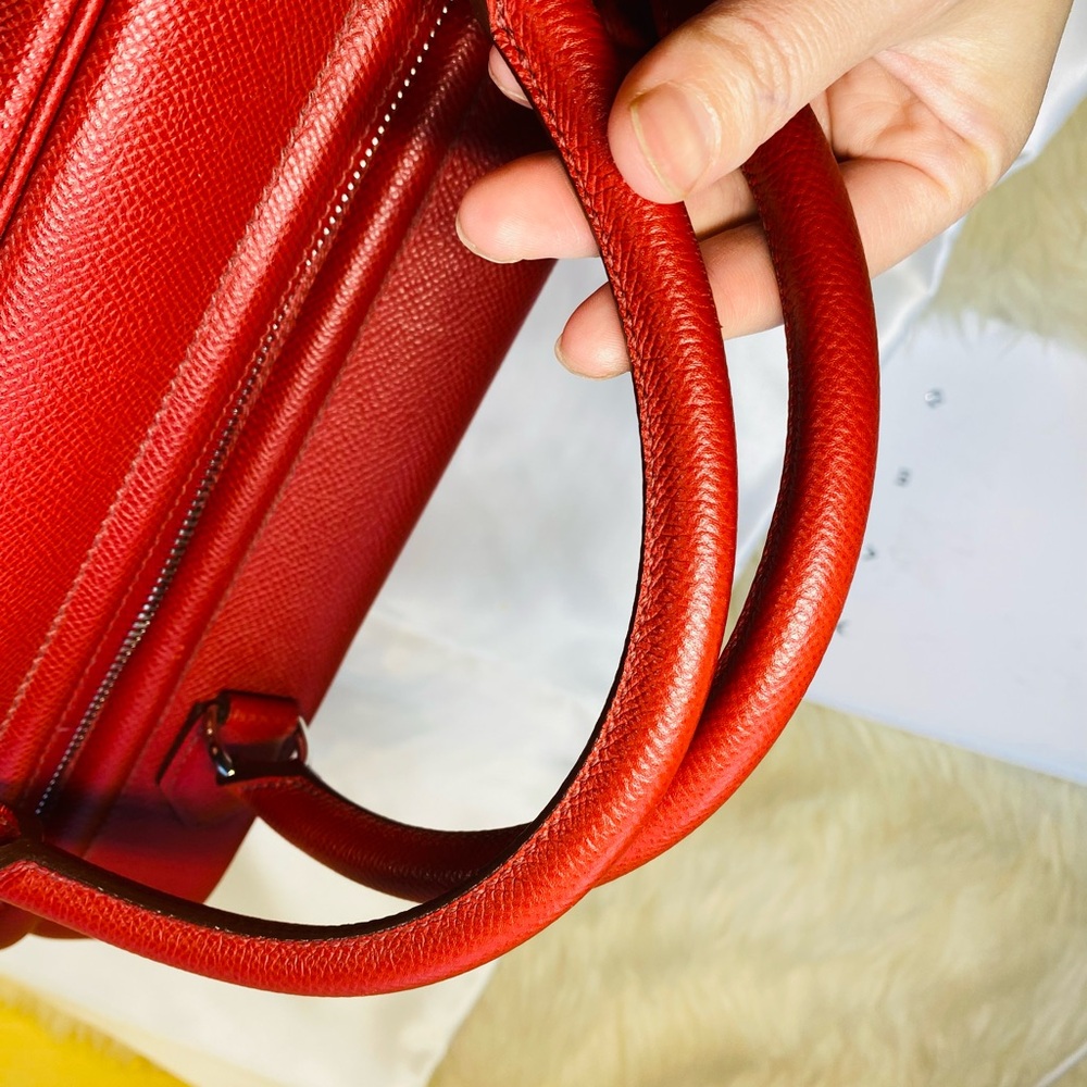 Pre-Loved Authentic Hermes Epsom Top Handle Bag - image 8